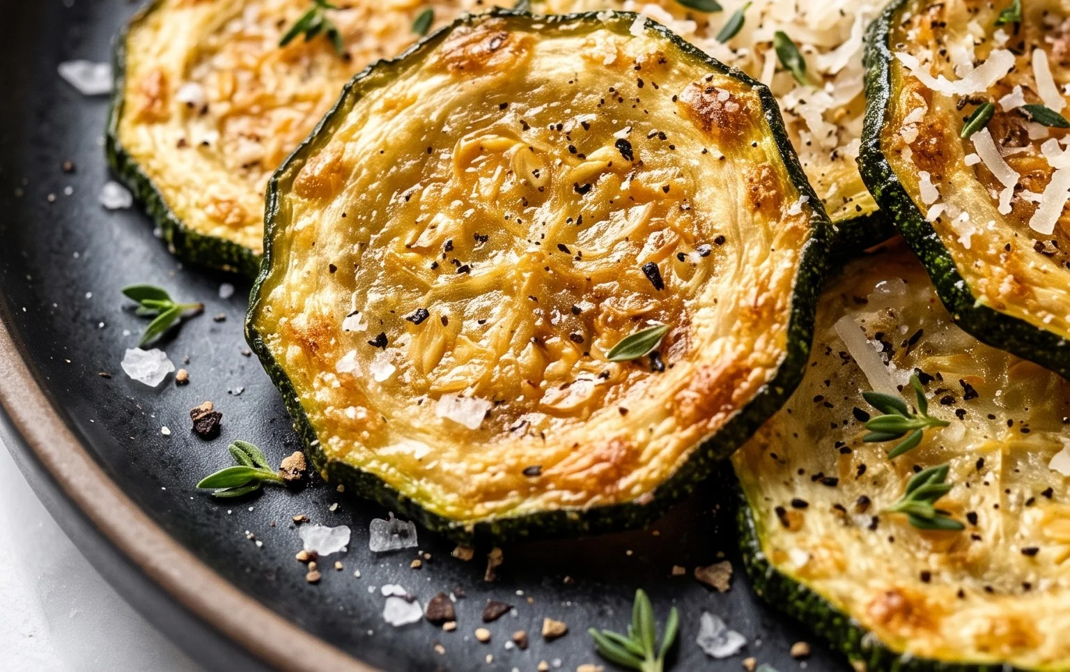 Crispy Baked Zucchini Chips