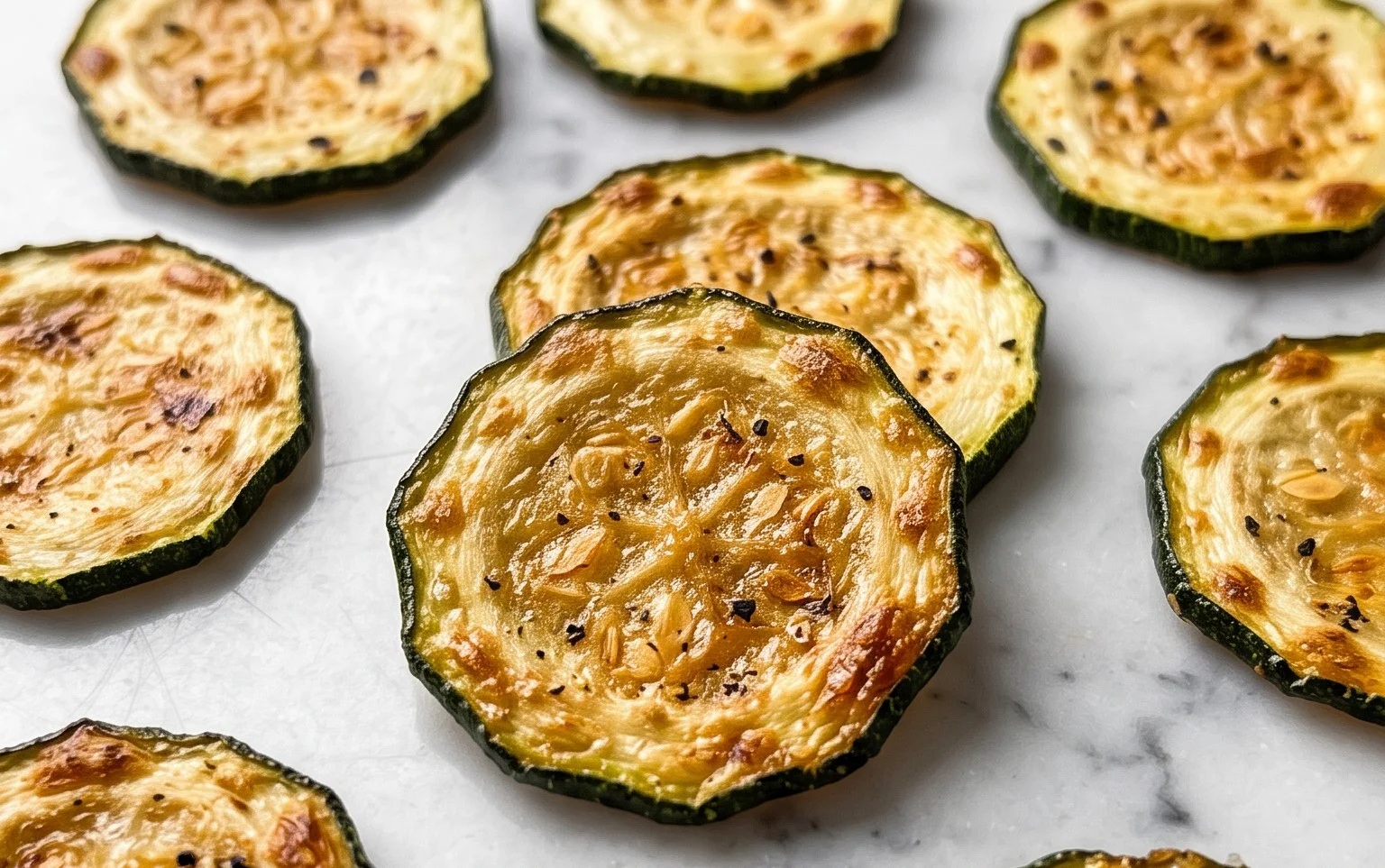 Crispy Baked Zucchini Chips