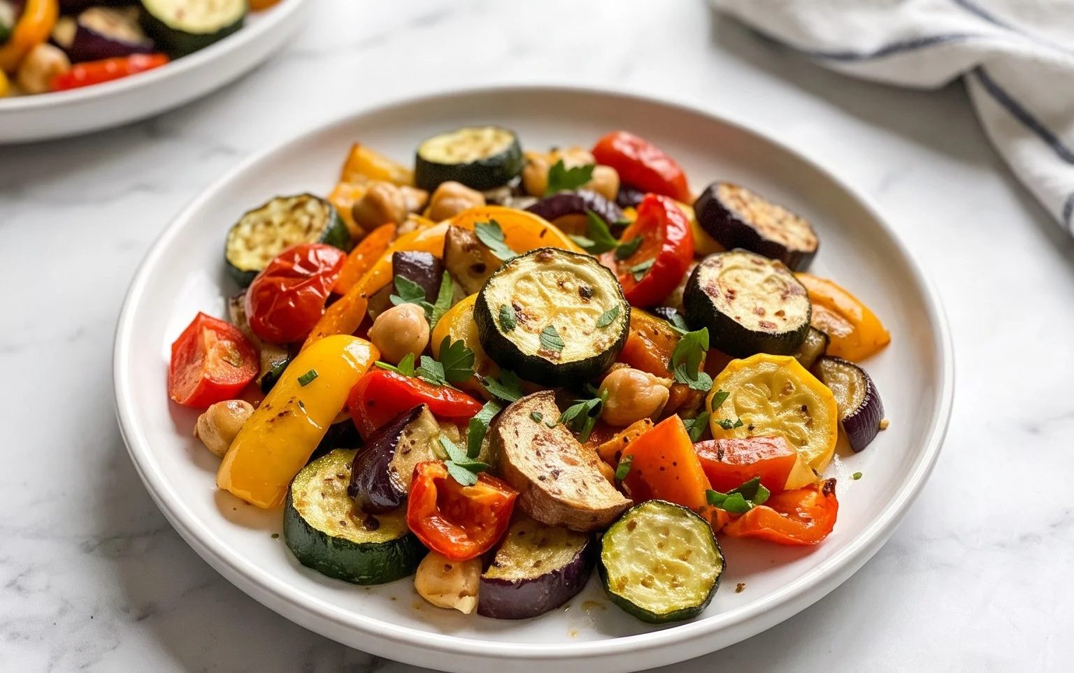 Mediterranean Roasted Vegetables