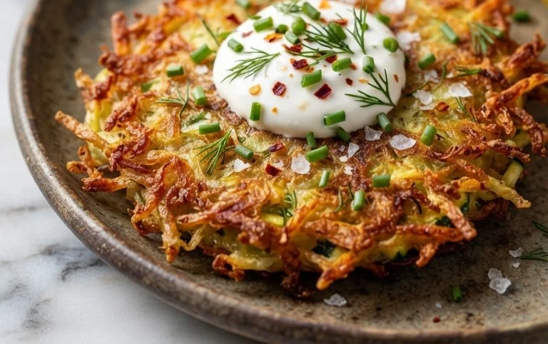 Zucchini Potato Pancakes