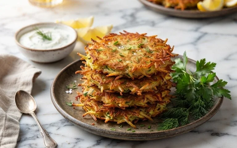 Zucchini Potato Pancakes