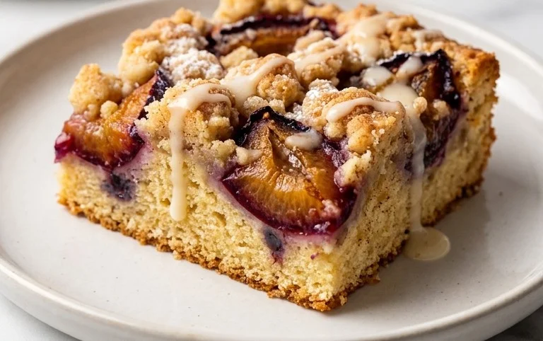 Schneller Pflaumenkuchen vom Blech