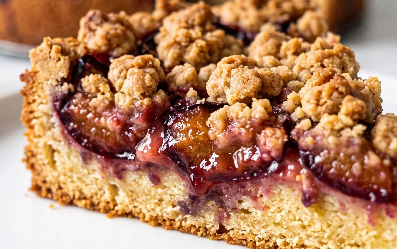 Pflaumenkuchen mit Streuseln aus der Springform Rezept