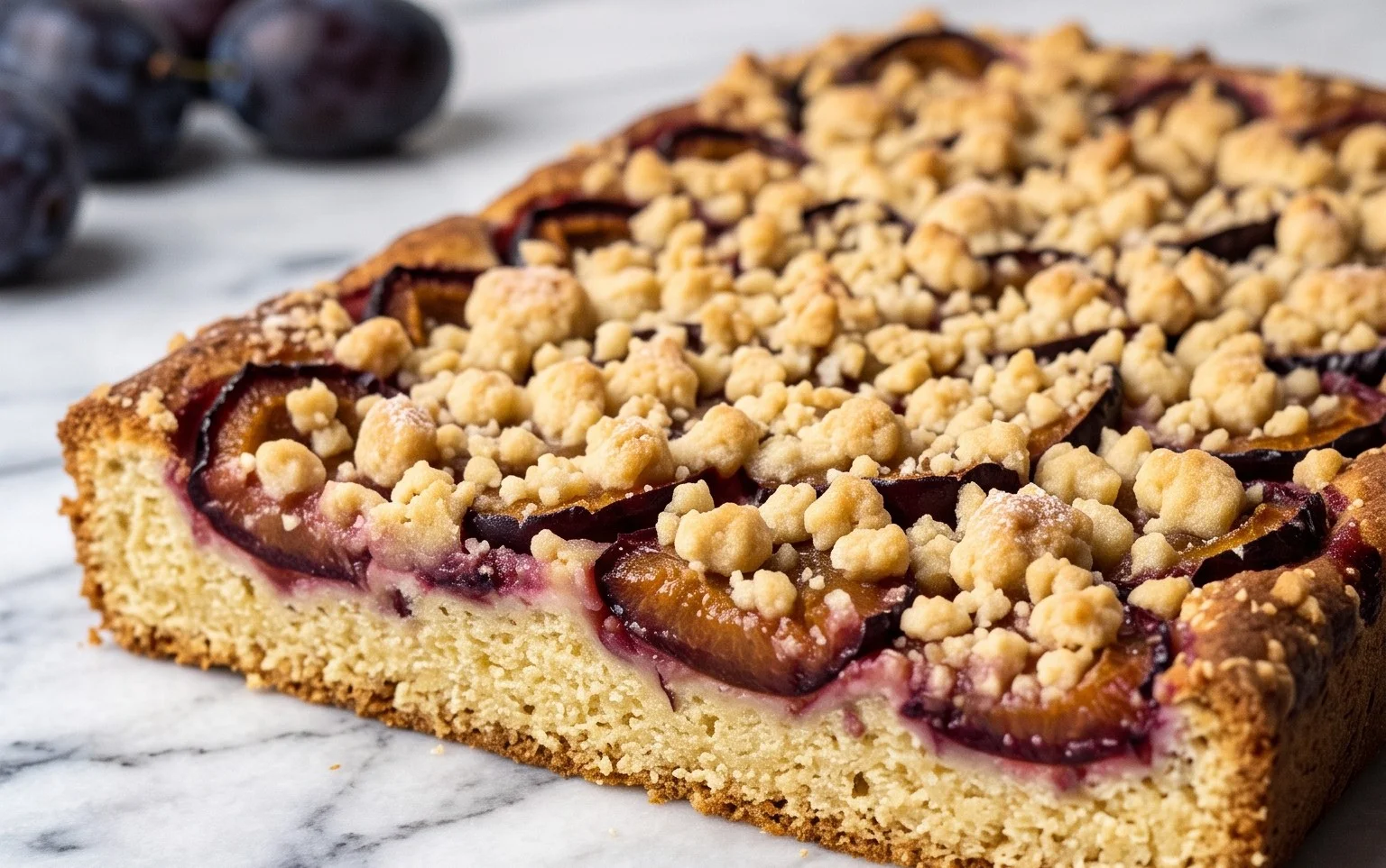 Zwetschgendatschi mit Streusel – nach Omas Rezept