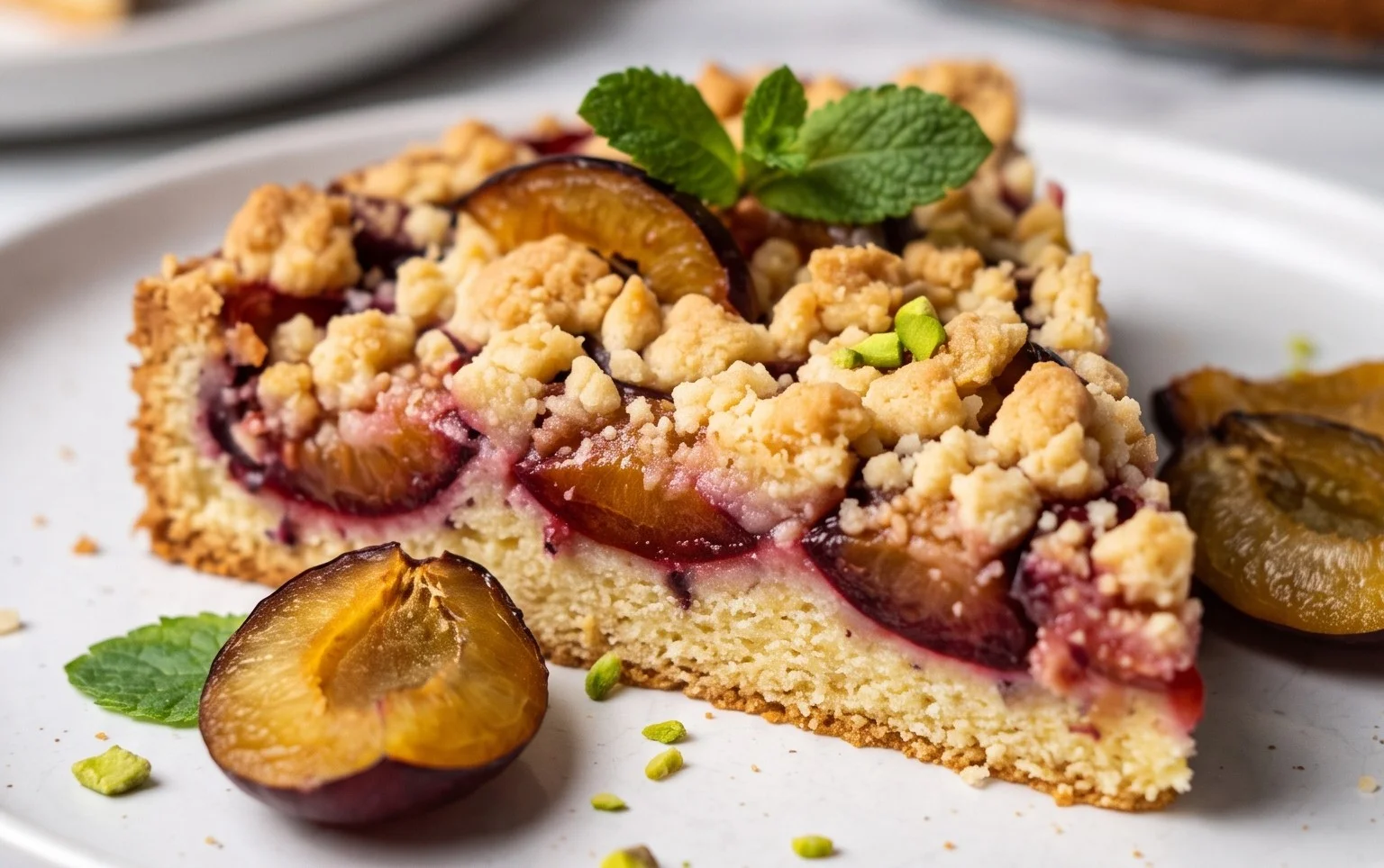 Klassiker: Pflaumenkuchen mit Streuseln