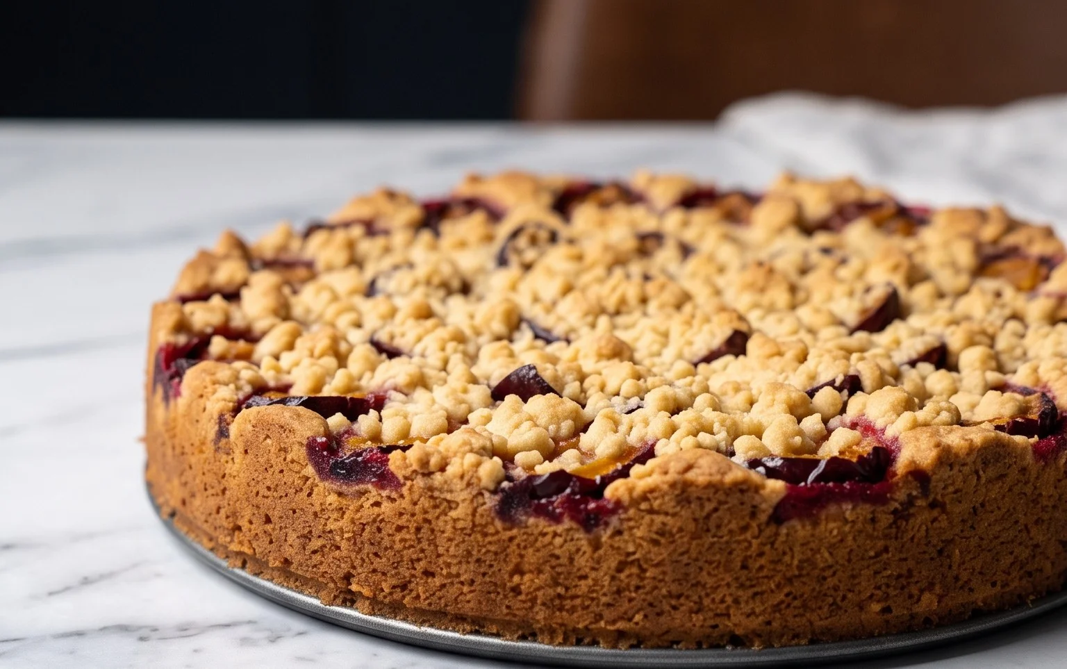Klassiker: Pflaumenkuchen mit Streuseln