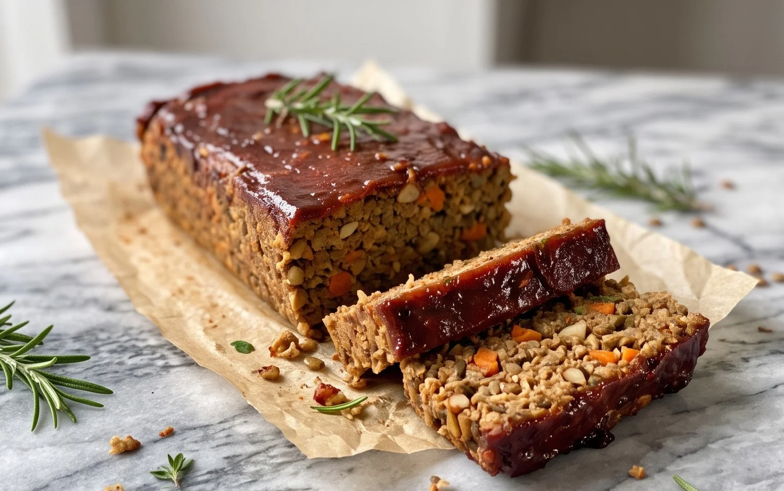 Veganer Linsenbraten: Herzhaft & Saftig